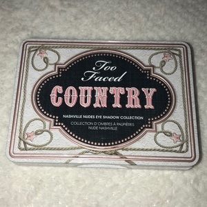 Authentic Too Faced Country Eyeshadow Palette